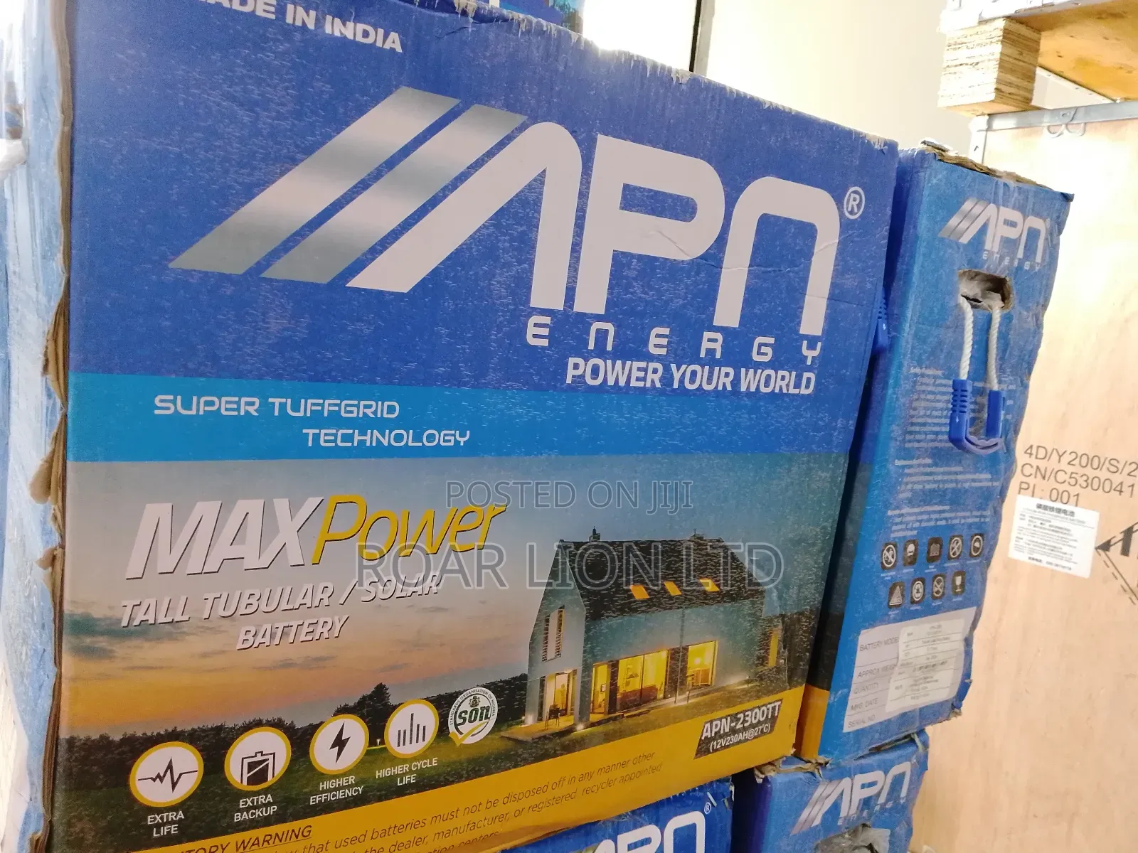 Apn 230ah Tubular Battery
