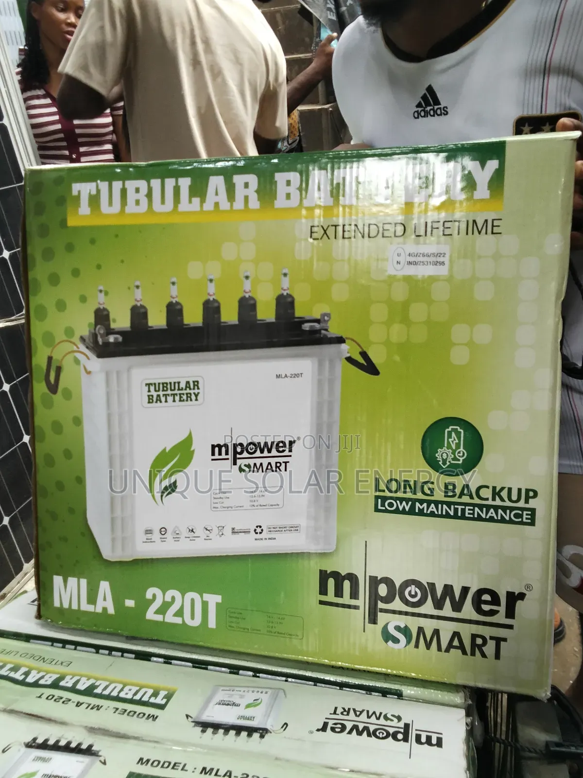 Mpower 220ah Tall Tubular Battery