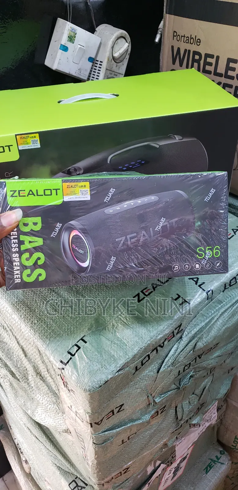 Zealot Bass Wireless Speaker S56