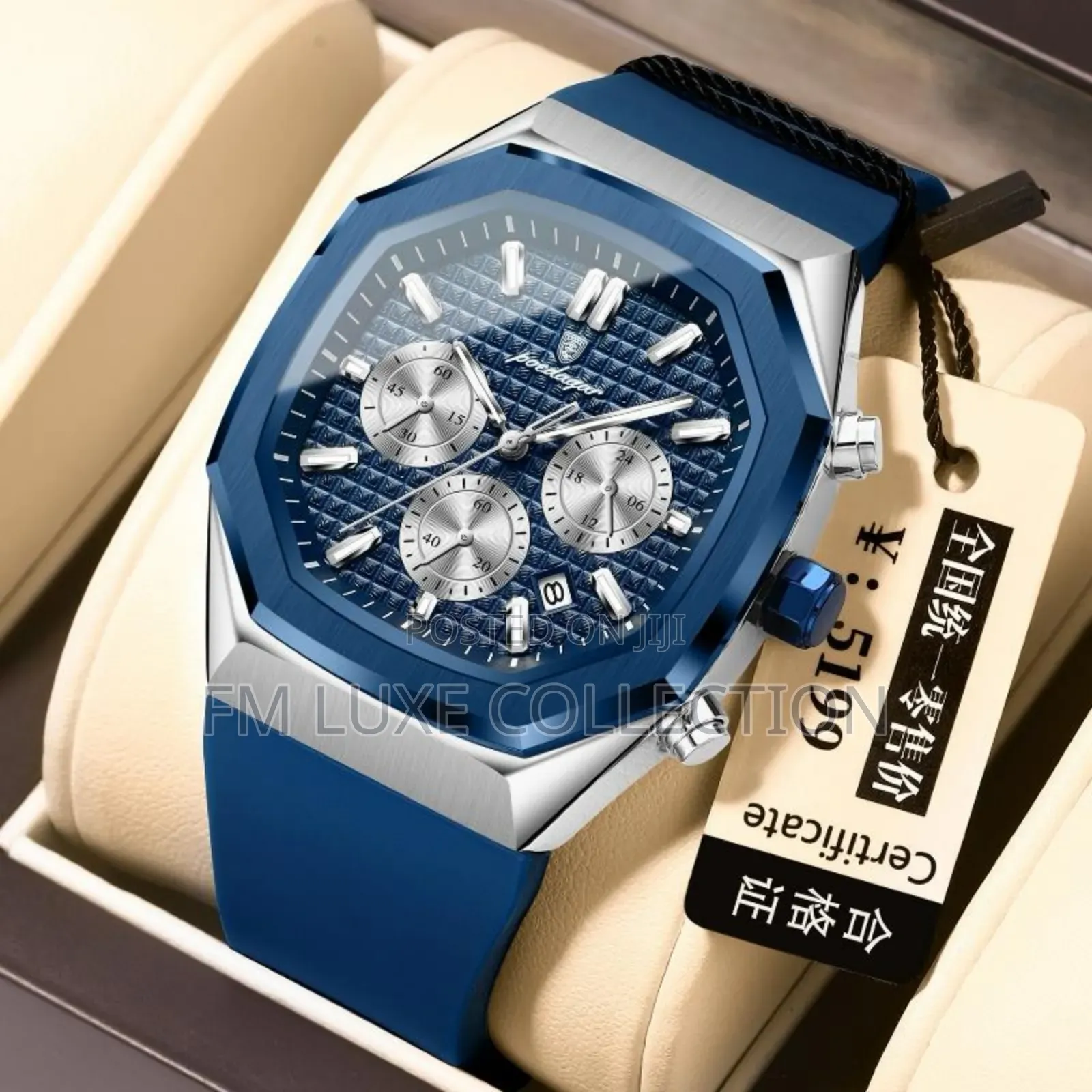 Luxury Poedagar Wristwatch With Active Chronograph