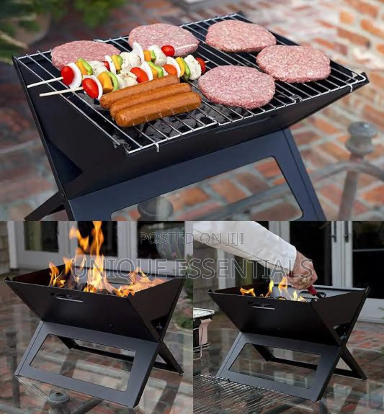 Cahors Portable Charcoal BBQ Grill