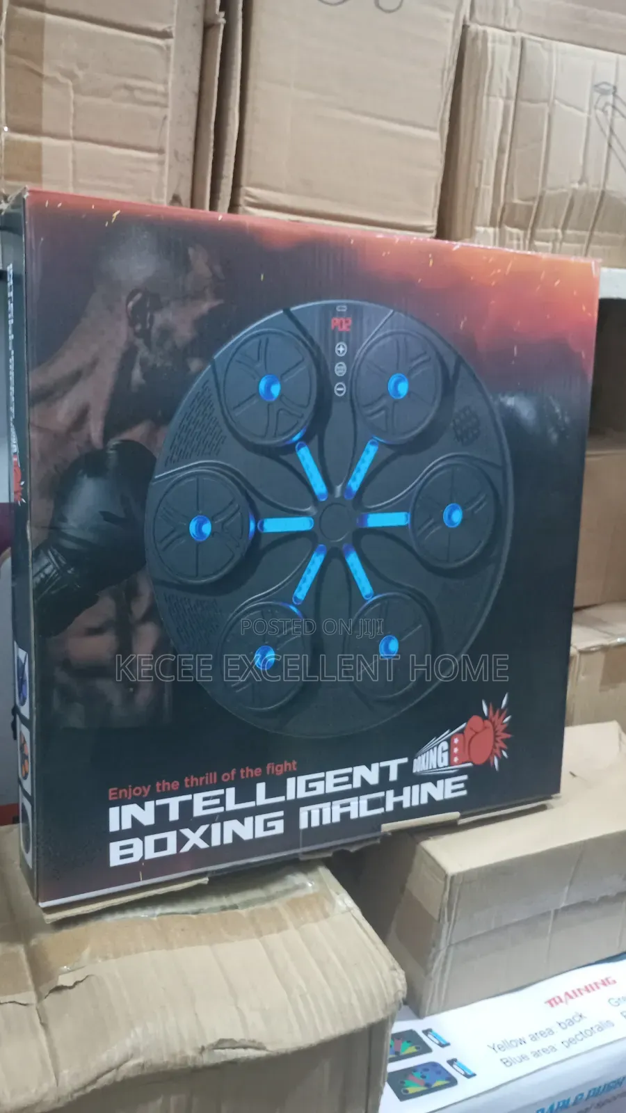 Boxing Machine With Hand Glove