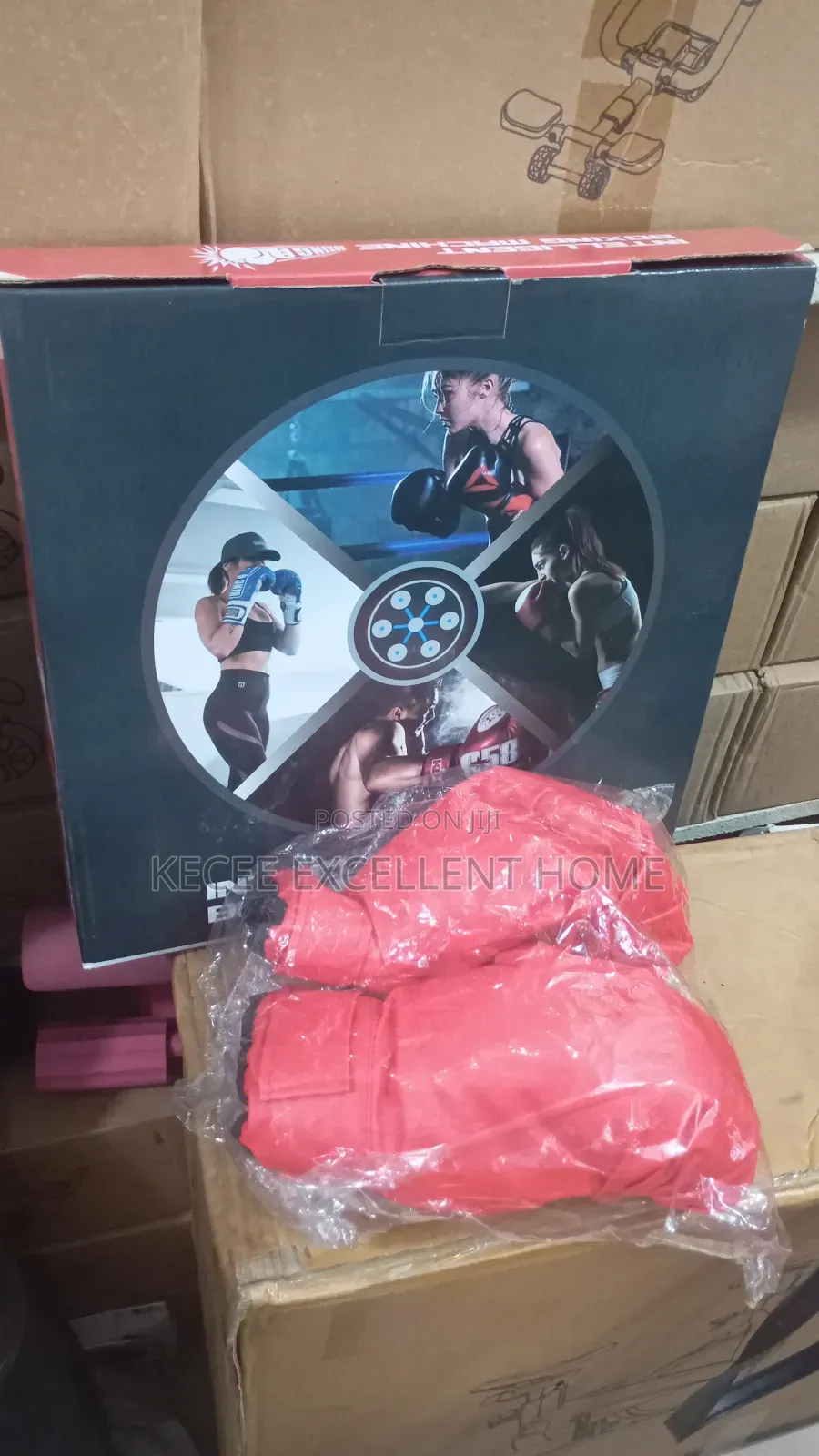 Boxing Machine With Hand Glove