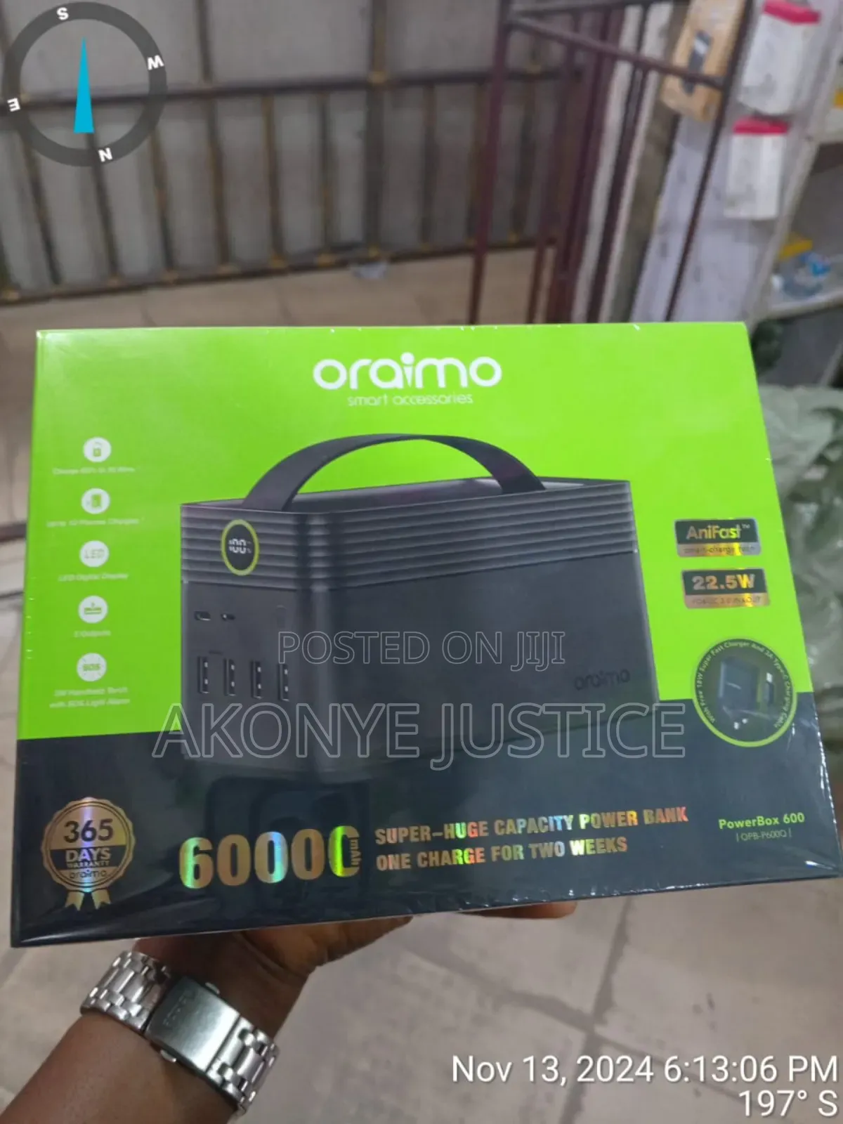 Oraimo Power Bank (60,000mah)