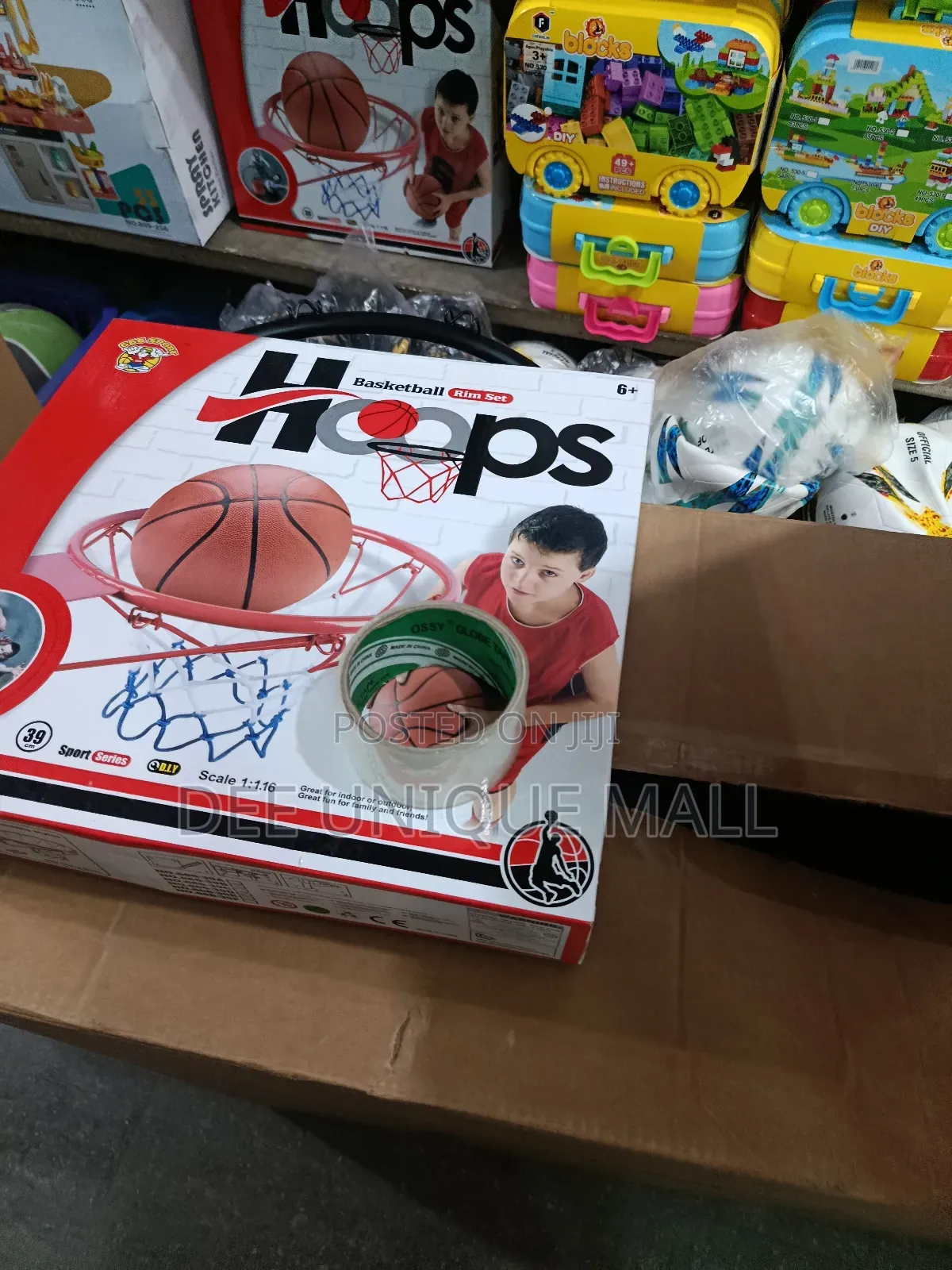 Basketball Ring With Net and Ball.Standard Size
