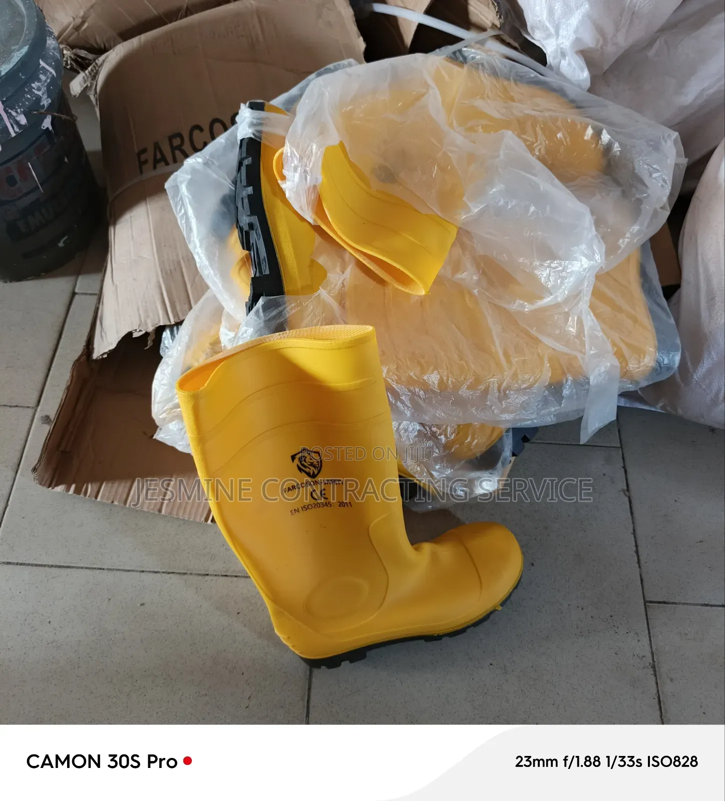 Safety Rain Boots