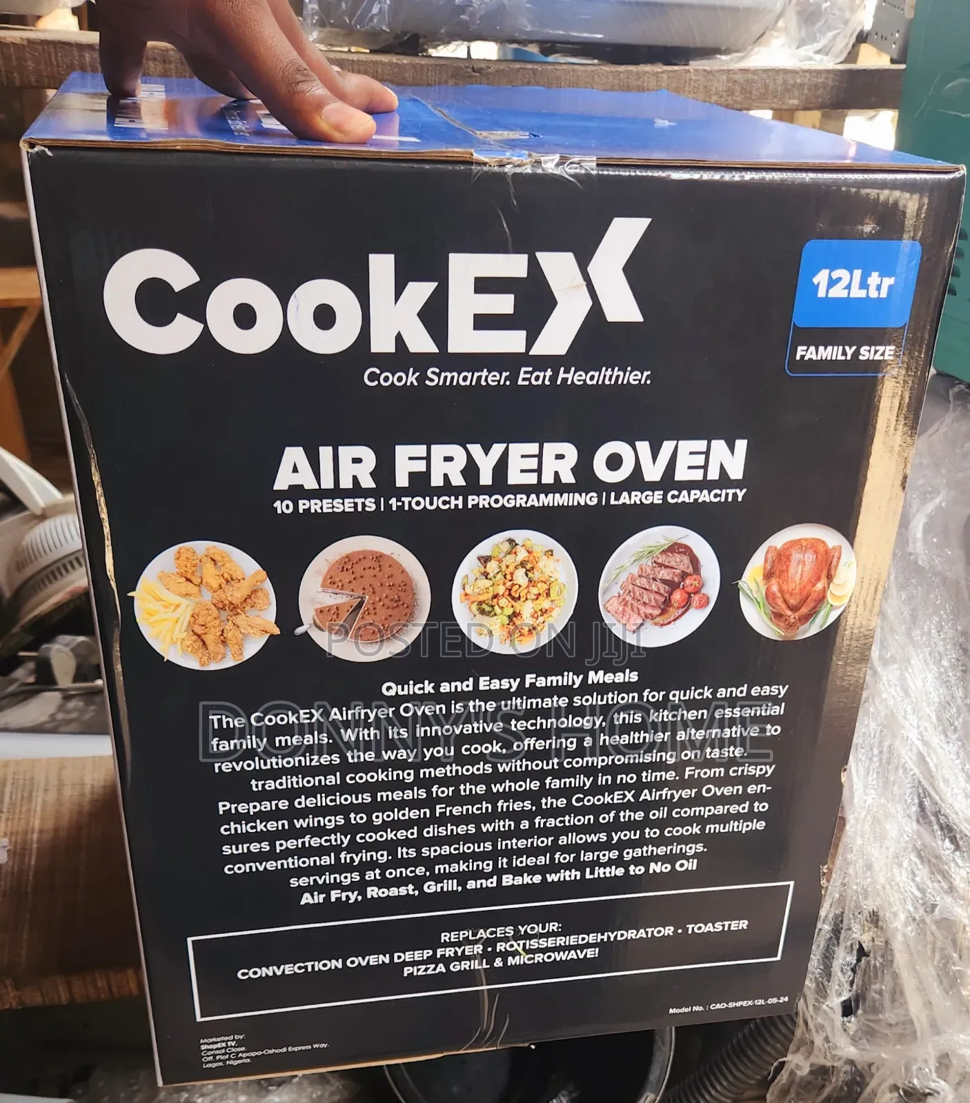 Cookex 12l Digital Airfryer Oven
