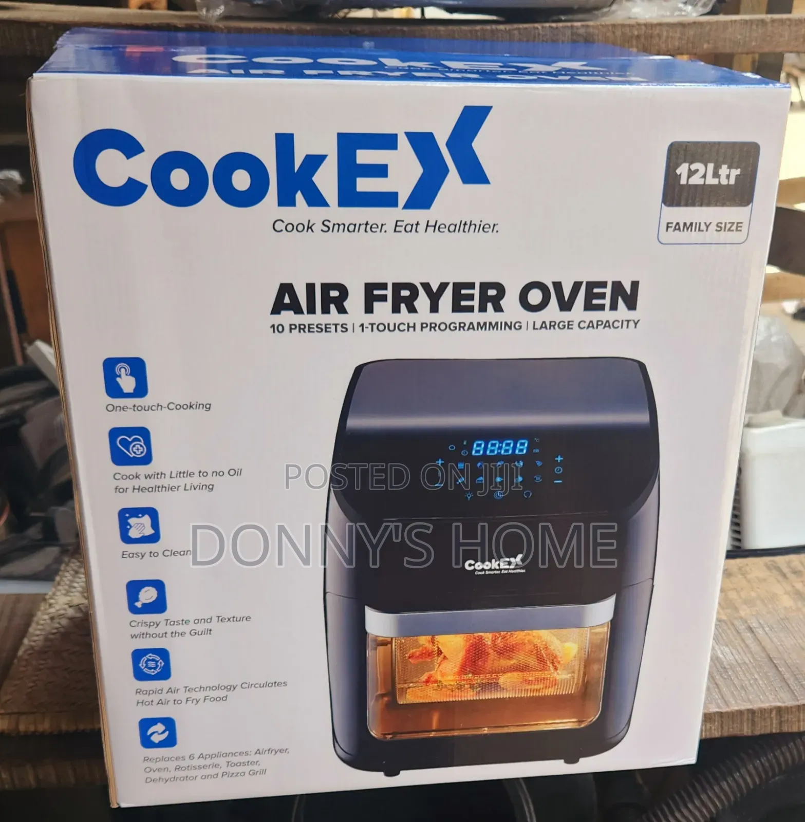 Cookex 12l Digital Airfryer Oven