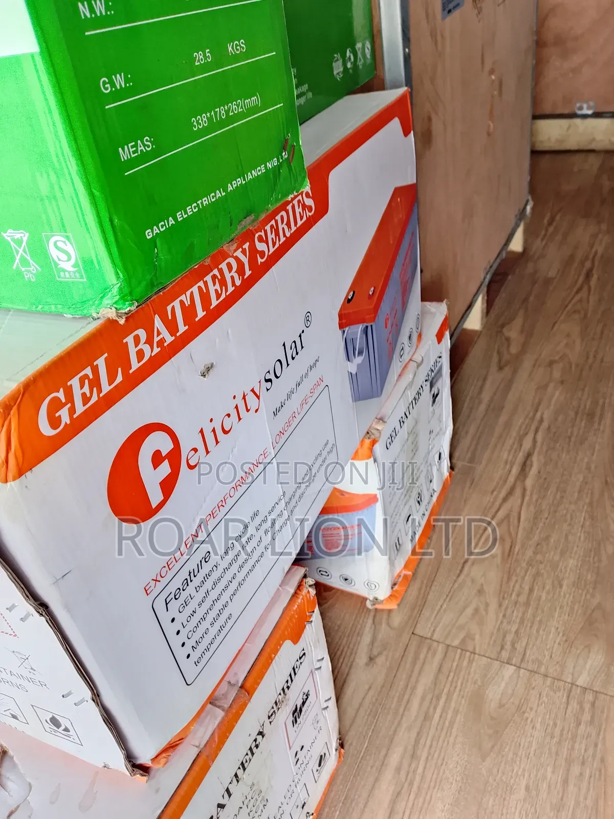 Felicity 200ah Gel Battery