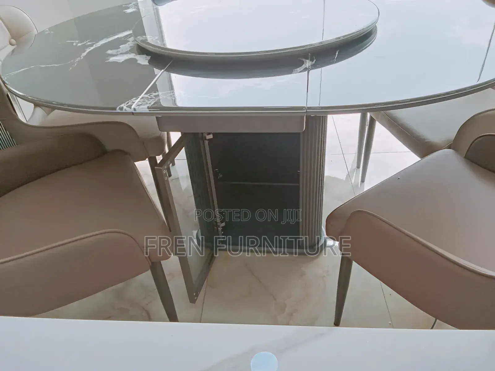 Dining Table With Marble Top