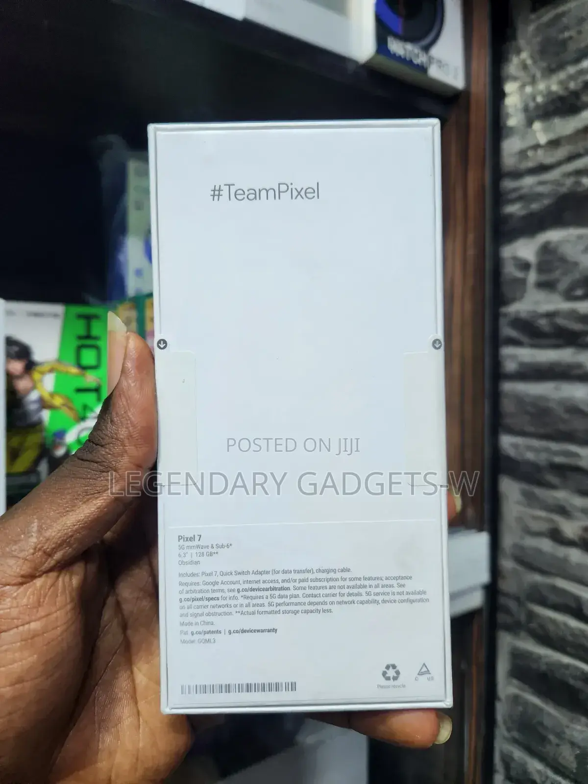 New Google Pixel 7 128 GB Black
