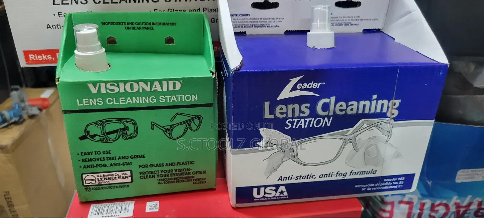 Lens Cleaning Station