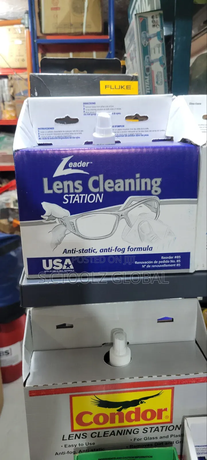 Lens Cleaning Station