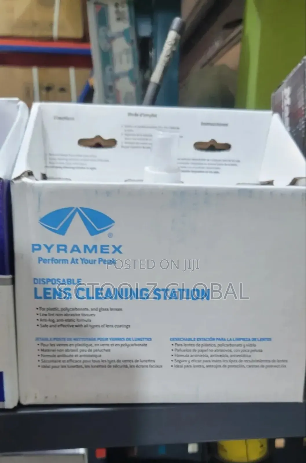 Lens Cleaning Station
