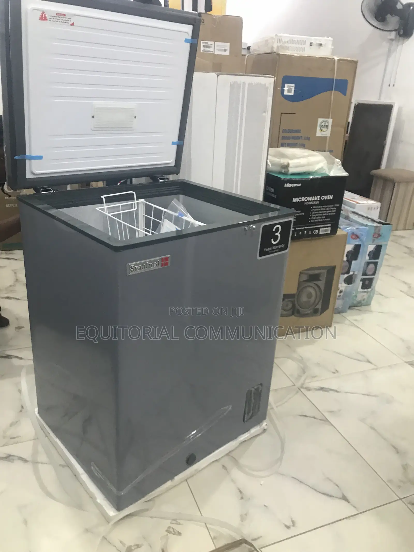 Scanfrost 150l Chest Freezer (Sfl151) With Warranty Backed