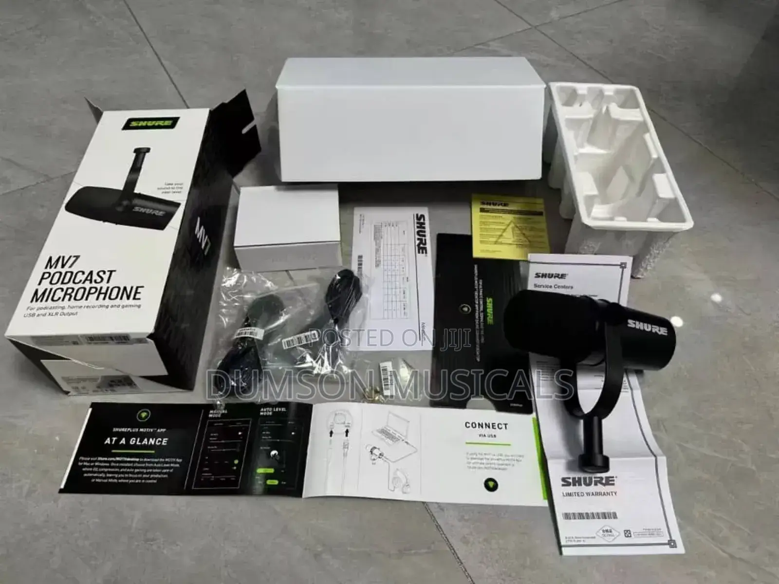 Podcast Microphone Mv7