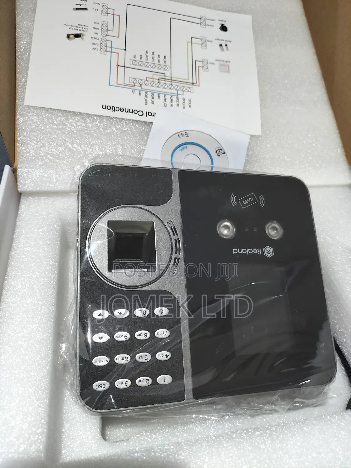 Realand Wifi Biometric Face And Time Attendance Machine