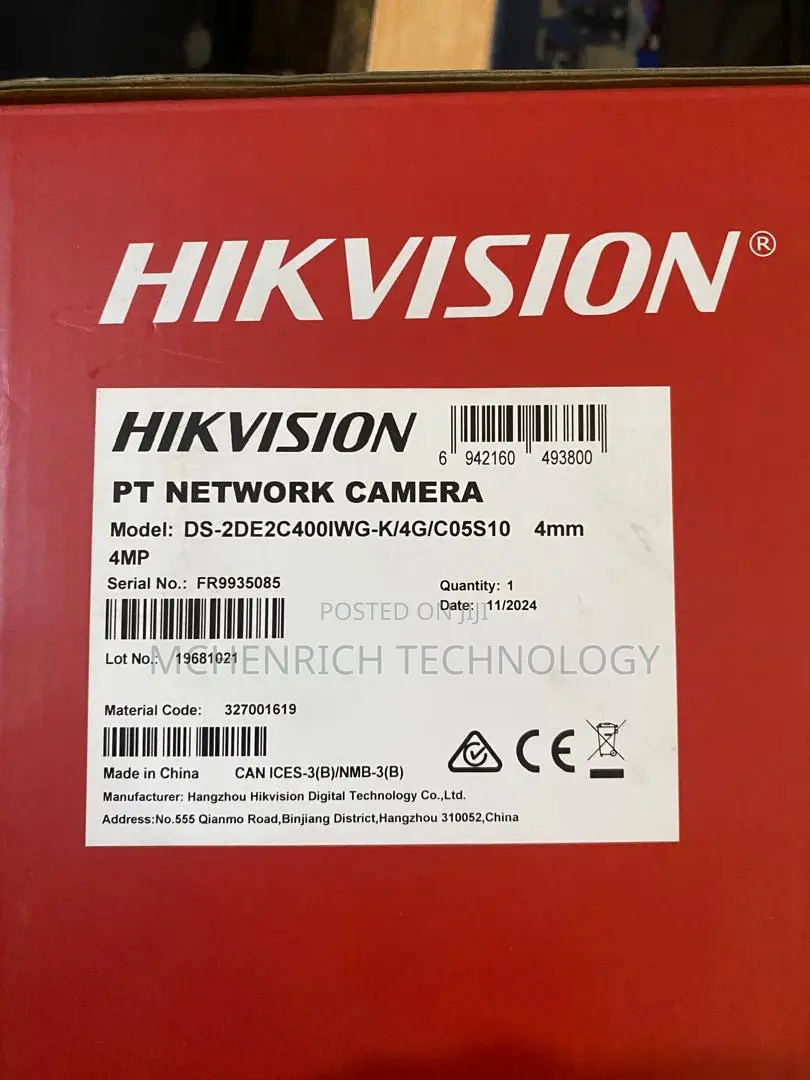 Hikvision 4g Sim Card Solar Camera