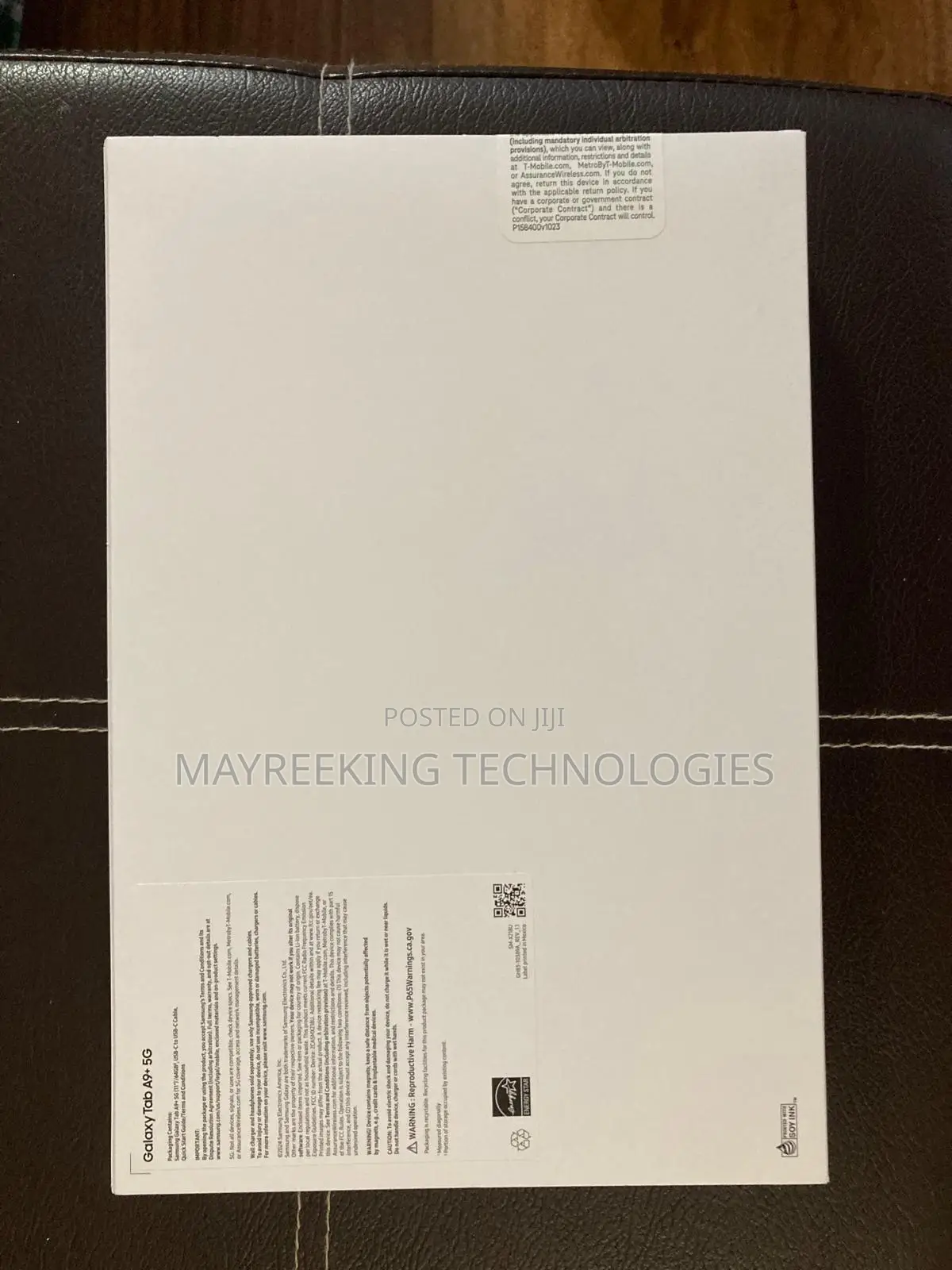 New Samsung Galaxy Tab A9+ 64 GB Black