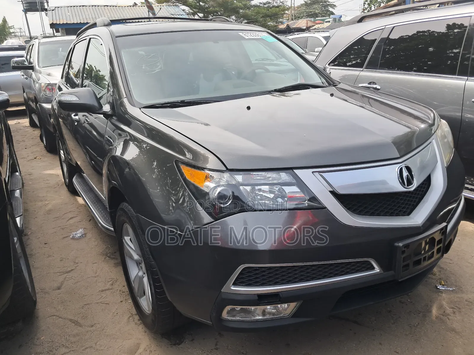 Acura MDX Advance Package SUV AWD (3.7L 6cyl 6A) 2012 Gray