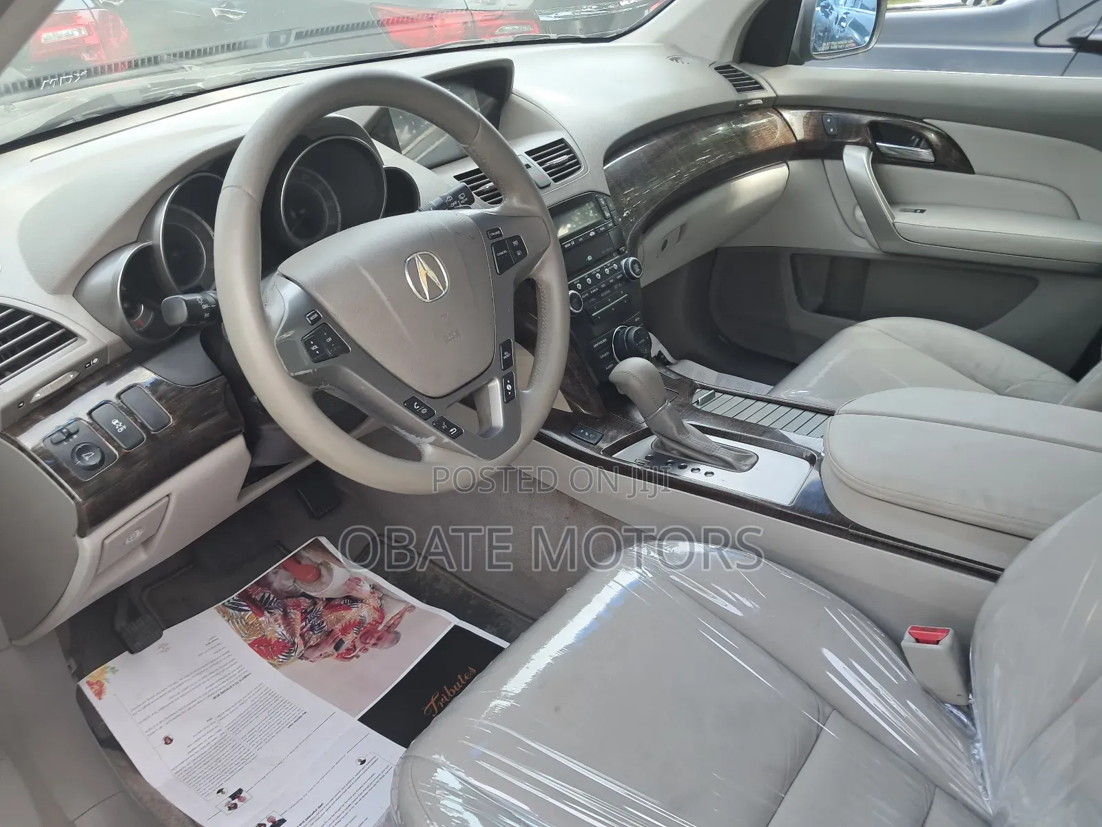 Acura MDX Advance Package SUV AWD (3.7L 6cyl 6A) 2012 Gray