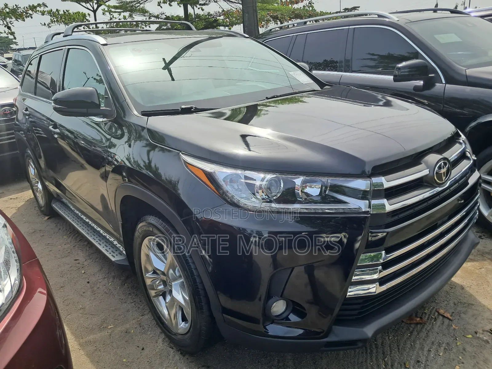 Toyota Highlander Limited 4dr SUV AWD (3.5L 6cyl 6A) 2015 Black