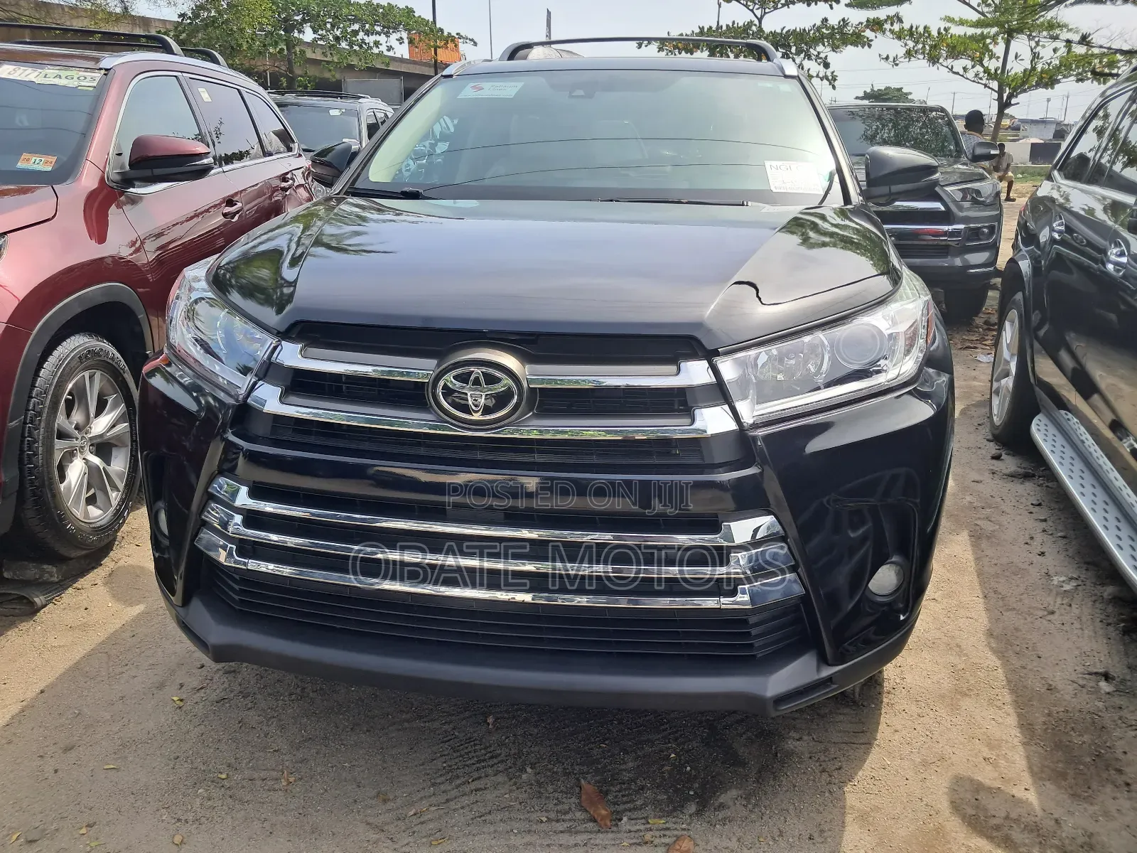 Toyota Highlander Limited 4dr SUV AWD (3.5L 6cyl 6A) 2015 Black