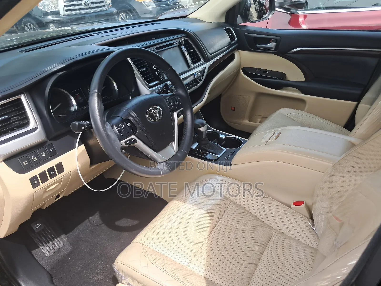 Toyota Highlander Limited 4dr SUV AWD (3.5L 6cyl 6A) 2015 Black