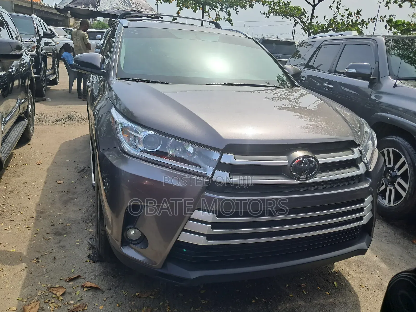 Toyota Highlander Limited 4dr SUV AWD (3.5L 6cyl 6A) 2015 Gray