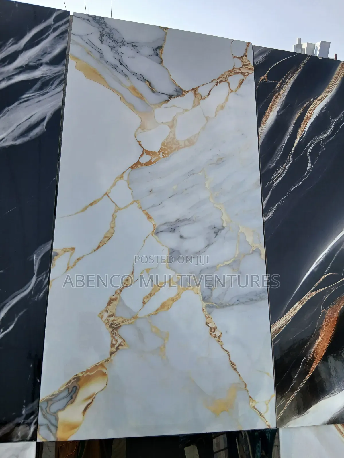Tiles 60x60 Ceramic at 7000, 60x120 at 13,000, 40x40 at 6000