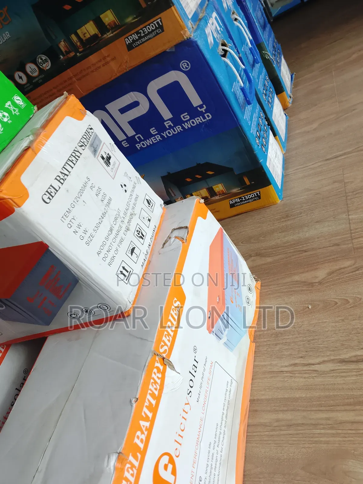 Felicity 200ah Gel Battery