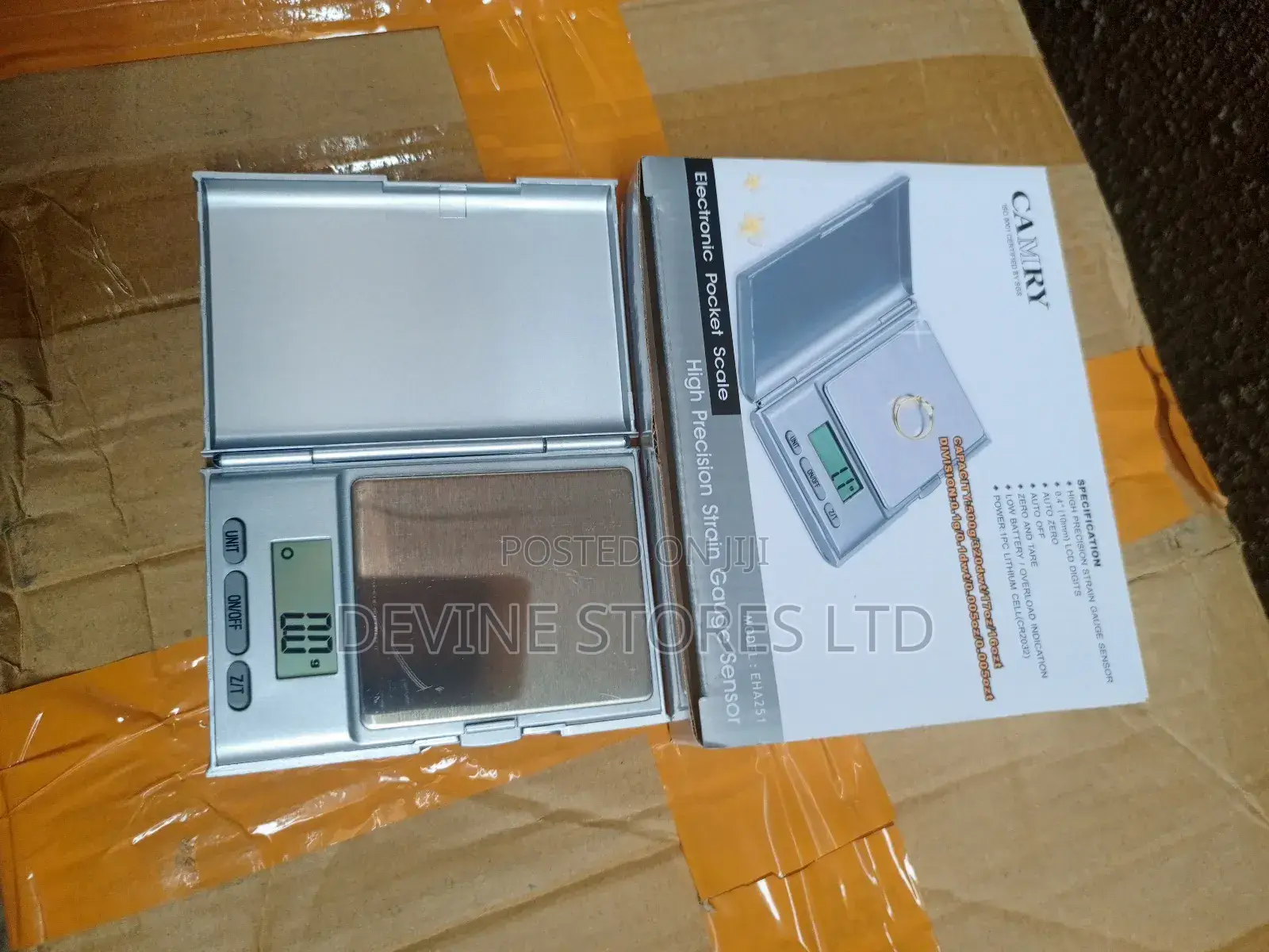 Small Camry Pocket Scale