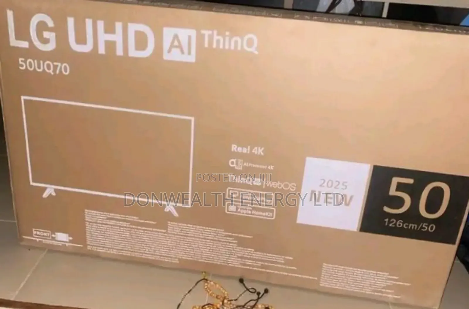 50"Inches Smart Lg,Moutable Led Tv