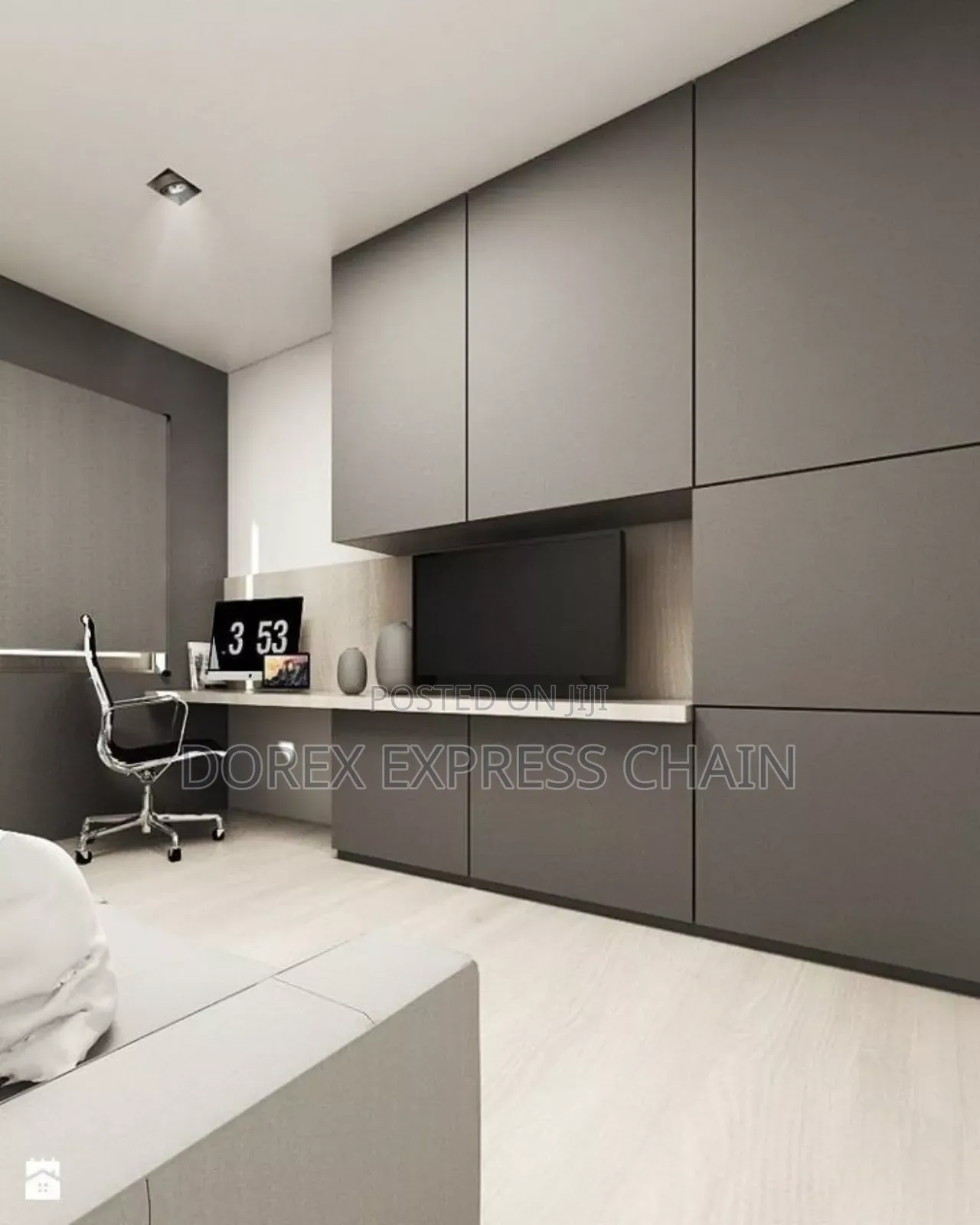 Accented Mixed Shades Of Gray| Multifunctional Wardrobe.
