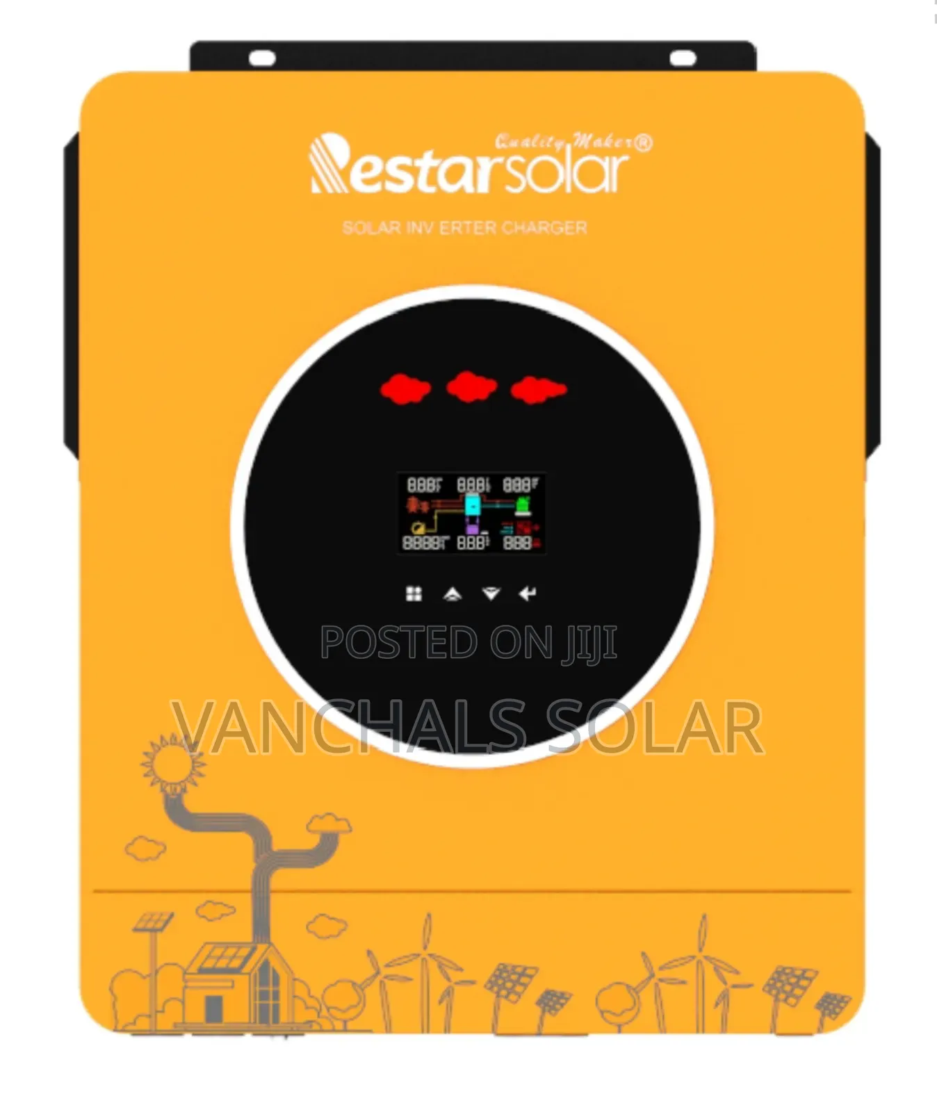 Solar Hybrid Inverter 4.2kw 24v 120a MPPT