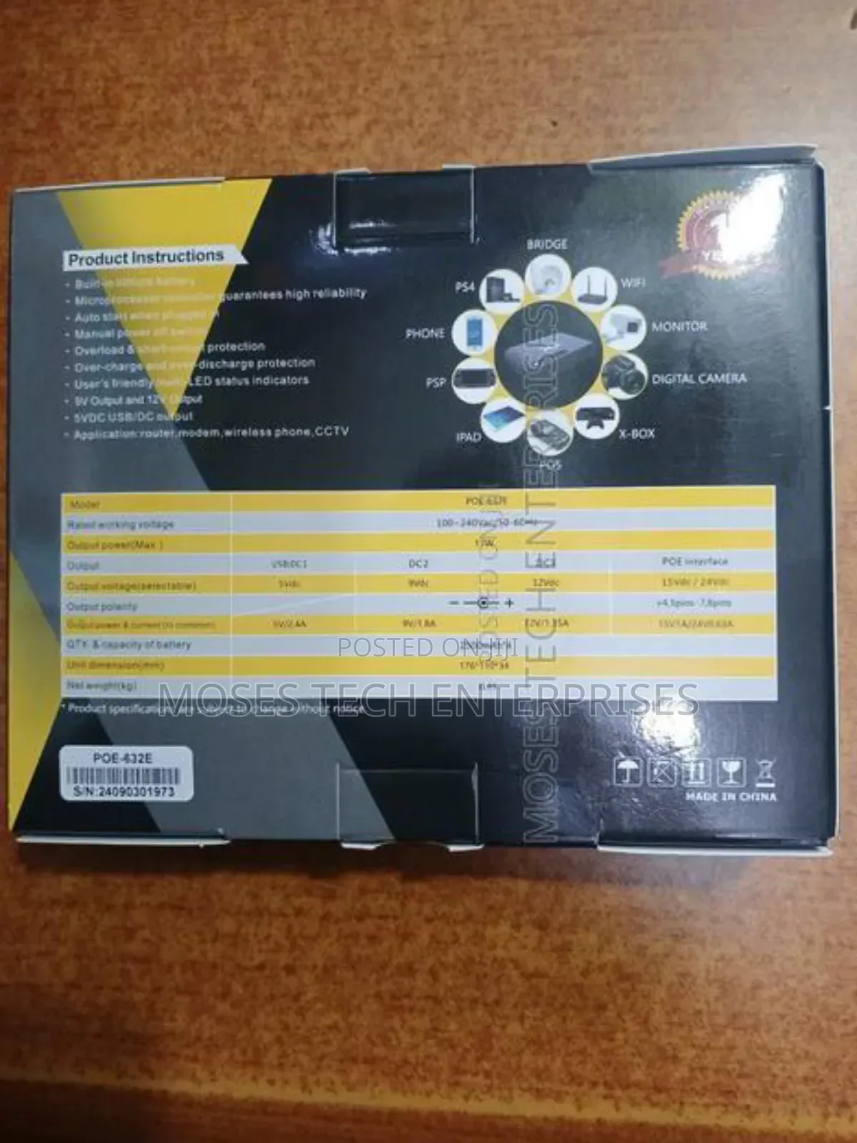 Ske Mini Dc Ups Power Bank 10000mah
