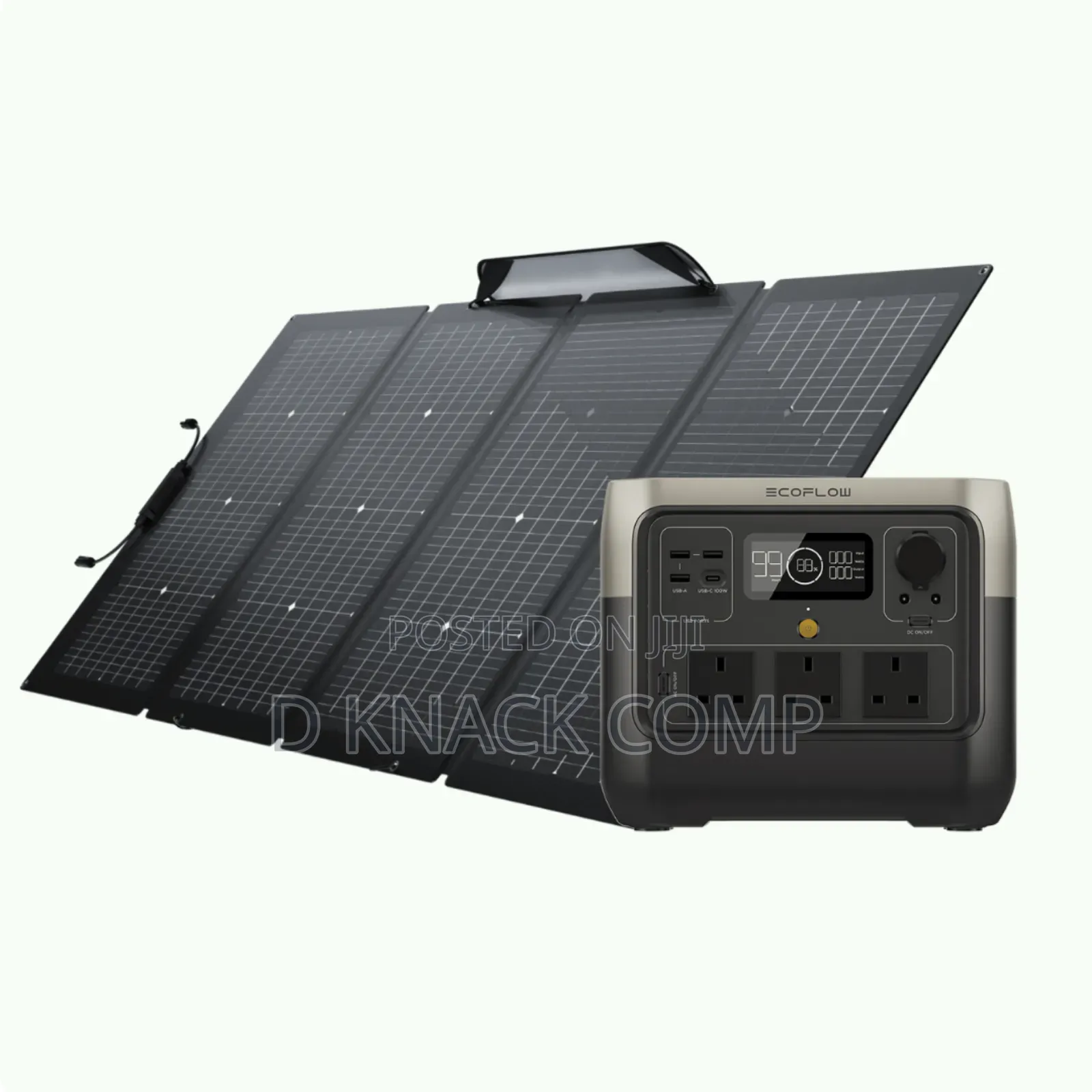 Ecoflow River 2 Pro Portabl Power Station 160w Solar Panel