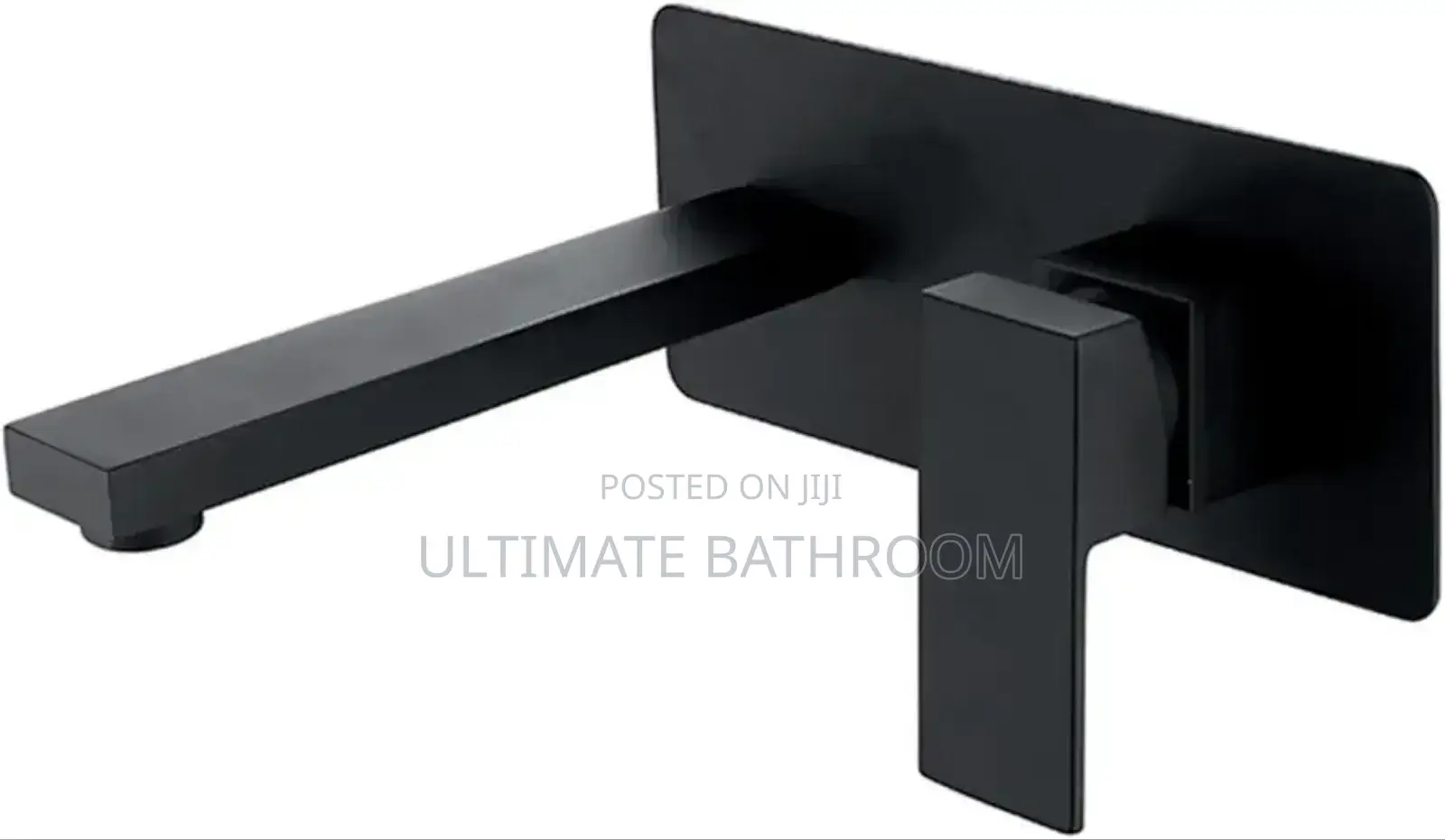 Black Wall Mounted Basin Mixer Tap