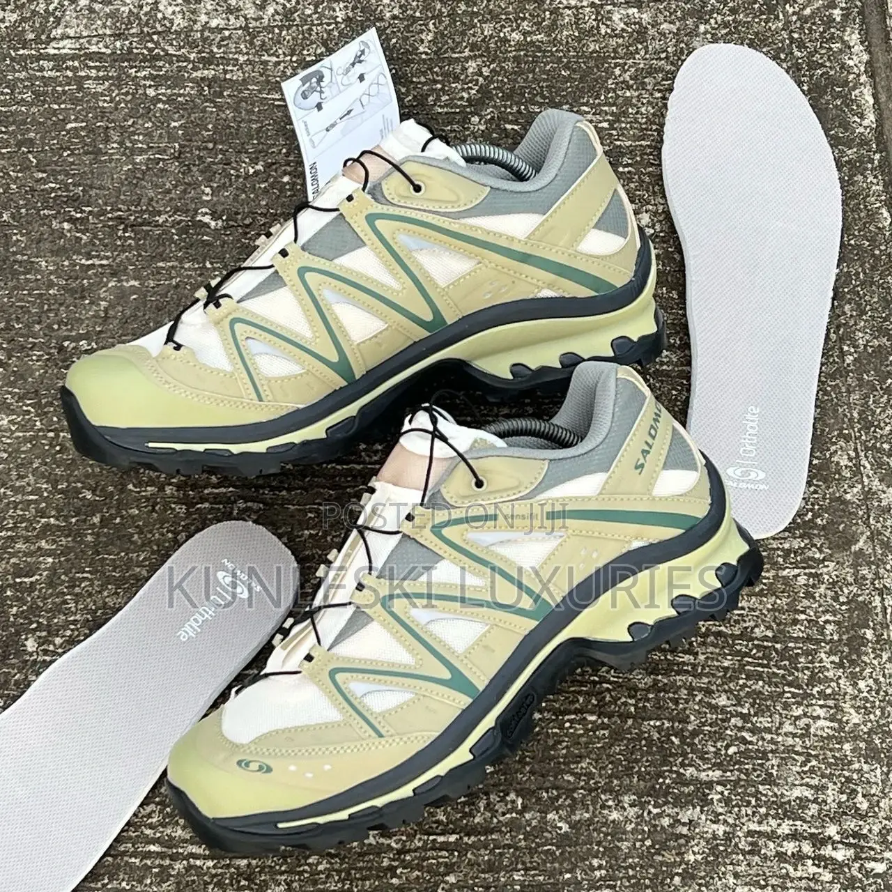 Original Salomon Xt Quest Adv Green Sneakers