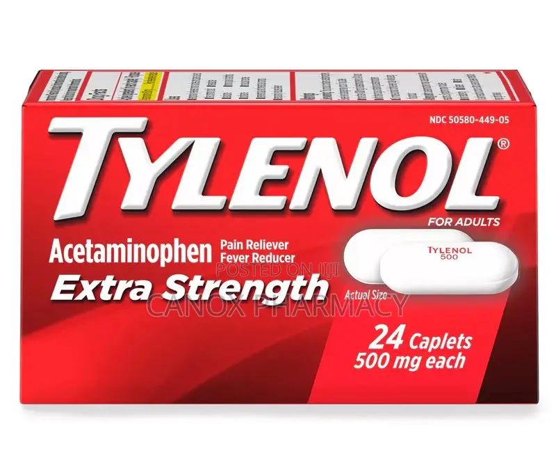 Tylenol Extra Strength 500mg - 24 Caplets