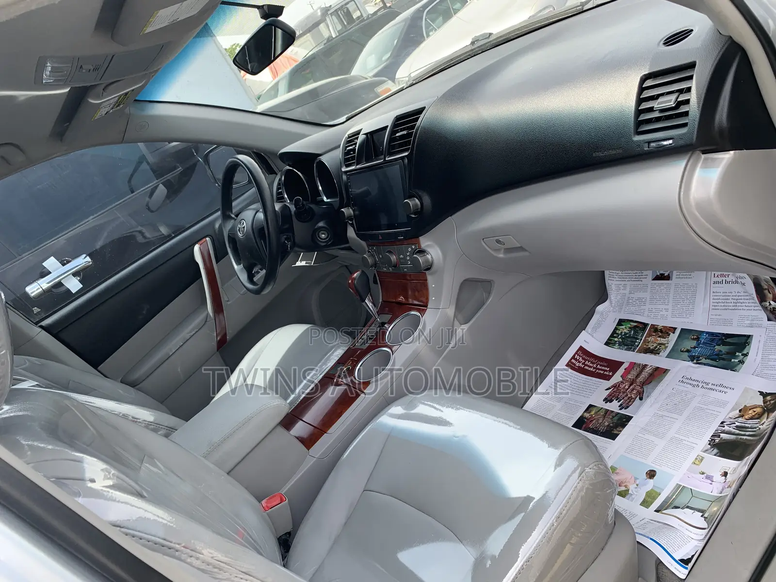 Toyota Highlander Limited 2009 Silver