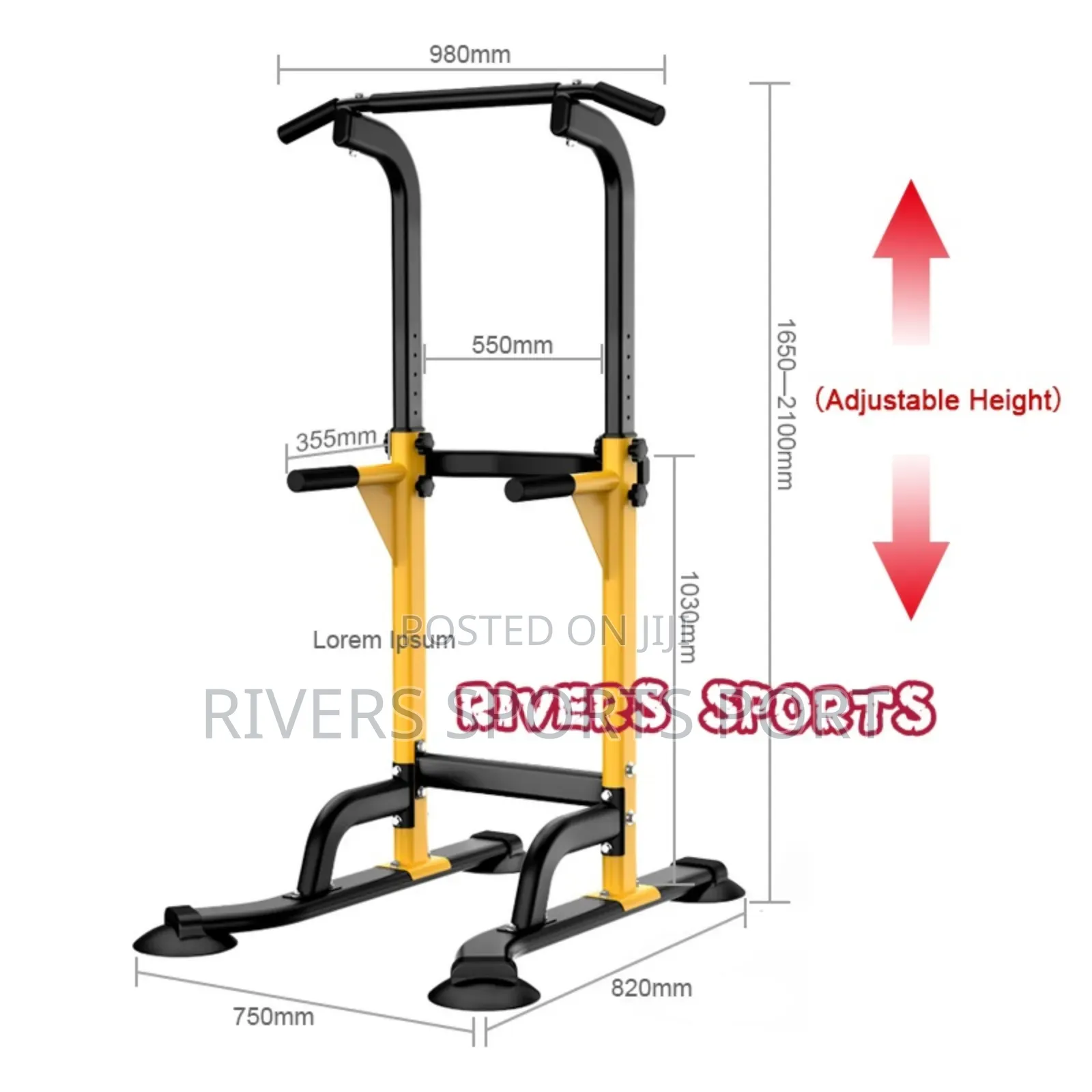 Pull Up Station Power Tower Multifunction Training Equipment