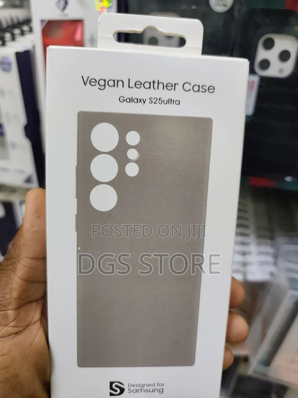 Vegan Leather Case for Samsung Galaxy S25 Ultra Case