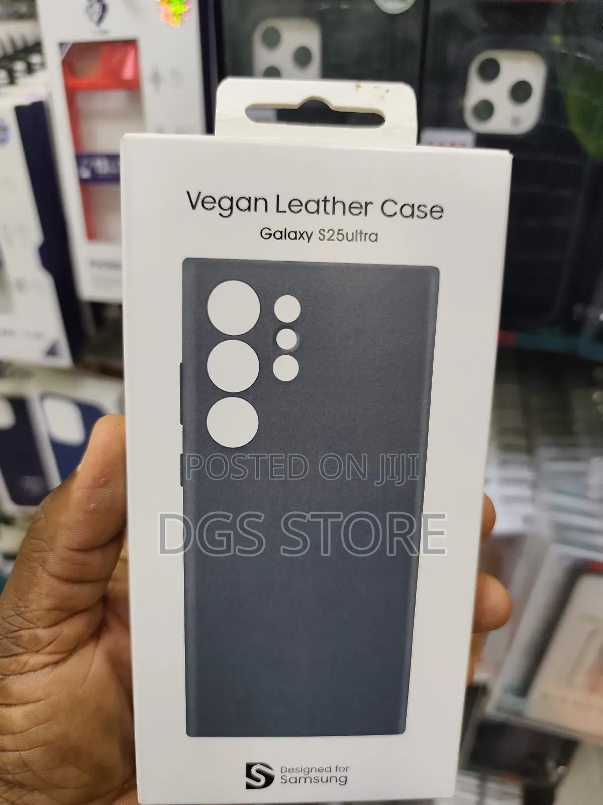 Vegan Leather Case for Samsung Galaxy S25 Ultra Case