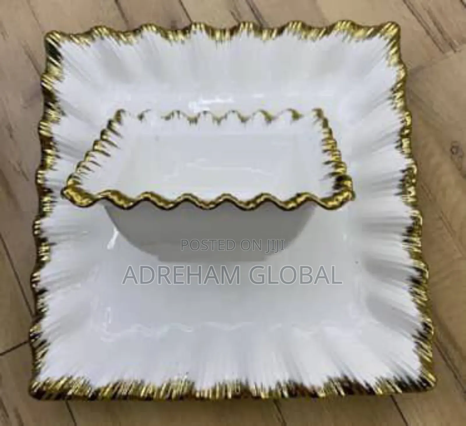Quality Luxury Gold Plate
Flat And
Soup Plate,Each Per Dozen