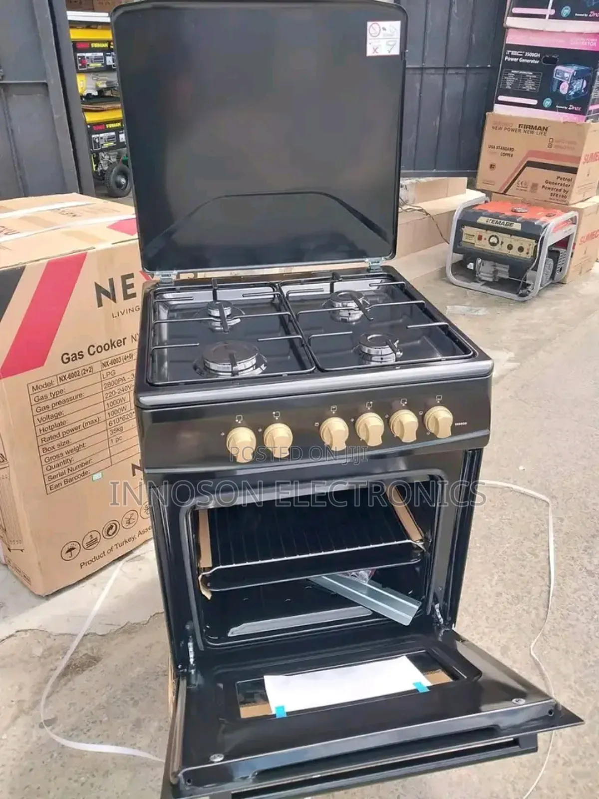 Nexus Standing Gas Cooker