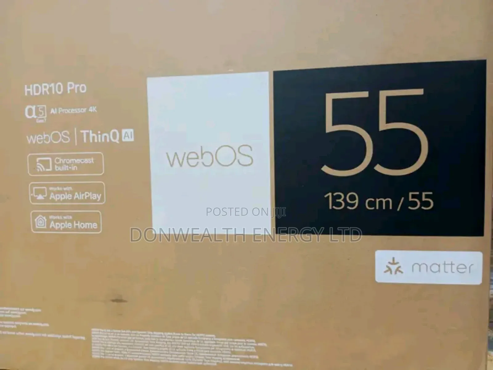55 Inches Smart Lg E With Warranty