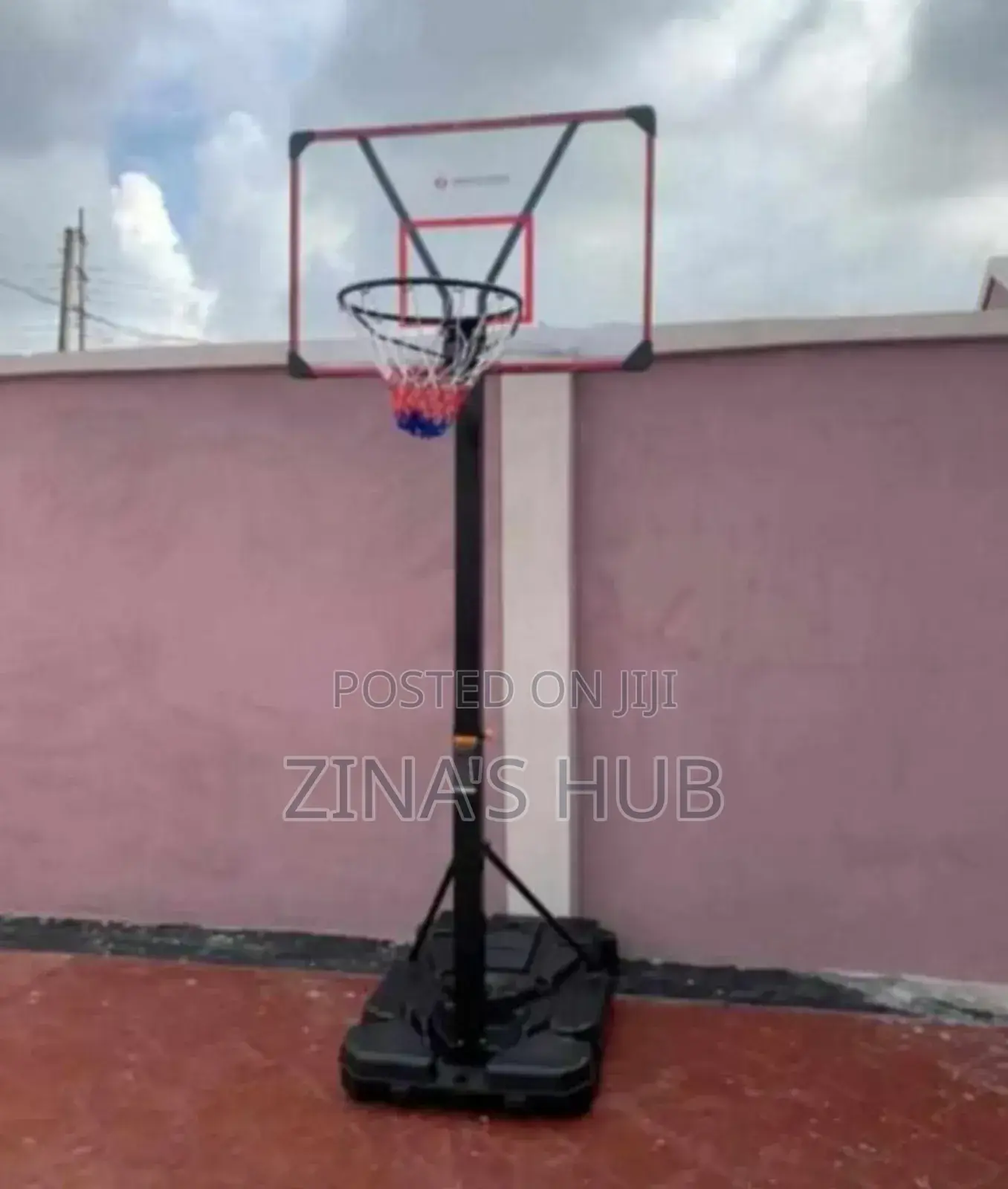 Fibre Glass Basketball Stand