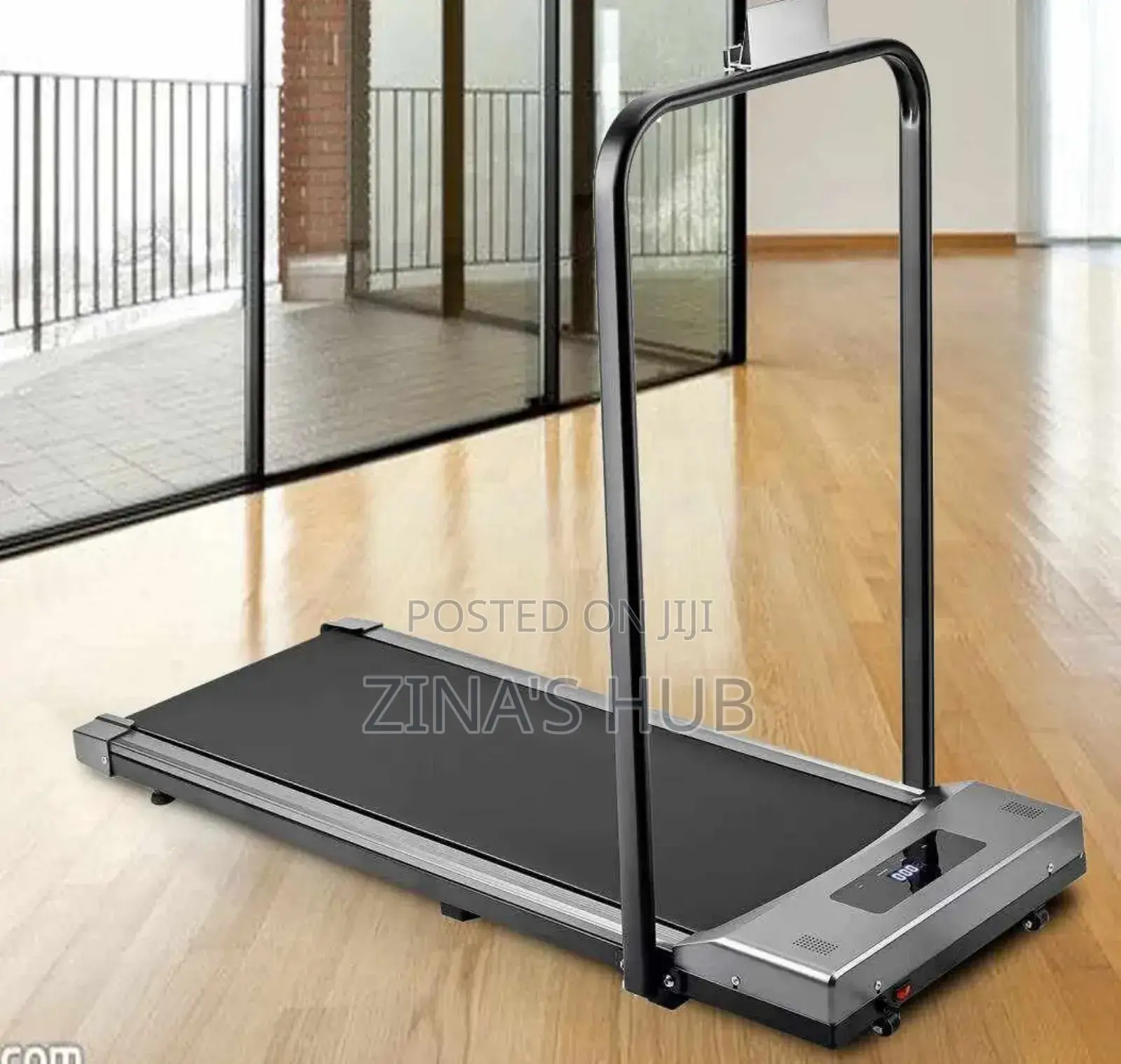 Platform Treadmill With Handle Bar