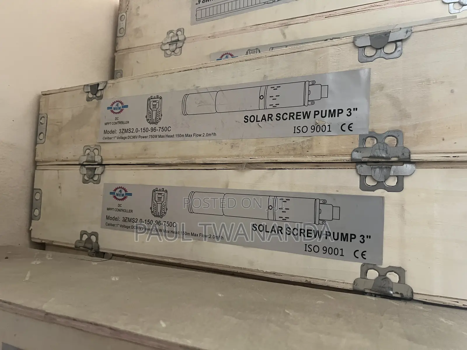 Dc 1hp 150 Meters Deep Solar Pump